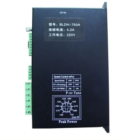 220VAC BLDC контроллер драйвера двигателя 750 Вт AC180V-240V вход бесщеточный DC драйвер двигателя BLDH-750A