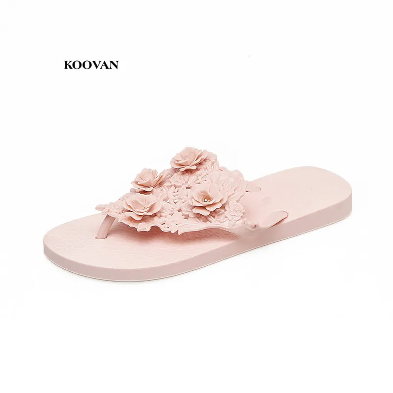 Koovan/женские тапочки 2018 Новинка Женские сандалии Женская Летняя мода Non-slip сжатие