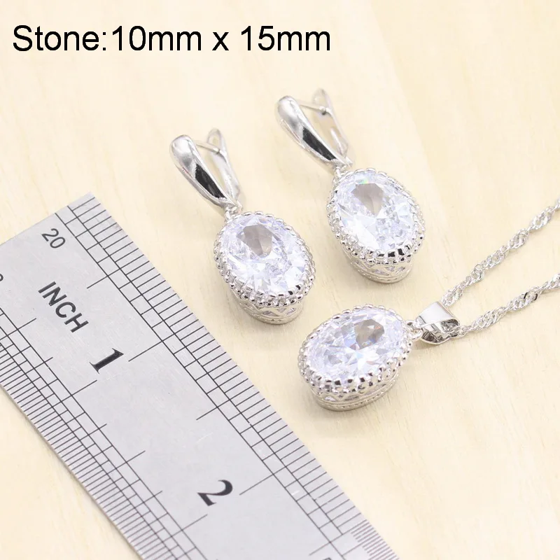 Женский ювелирный комплект из колье серёг и браслета серебряного