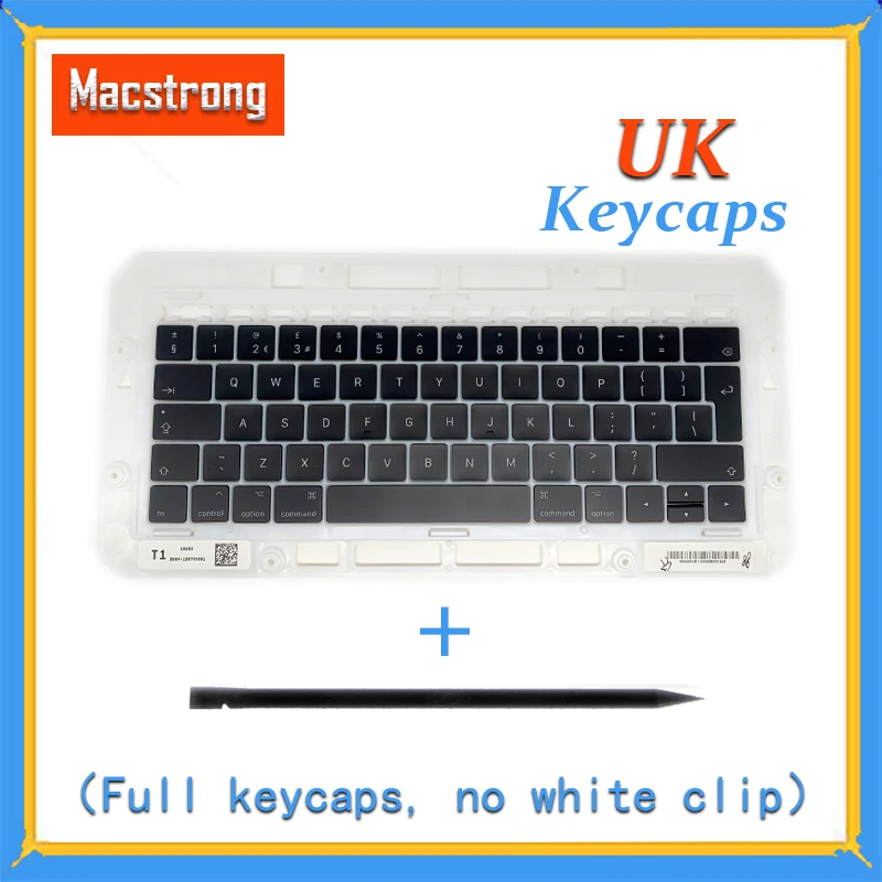 Новая Оригинальная клавиатура A1706/A1707/A1708 UK Keycaps для Macbook Pro/Air Retina 13 &quot15&quot A1932/A1990/A1989