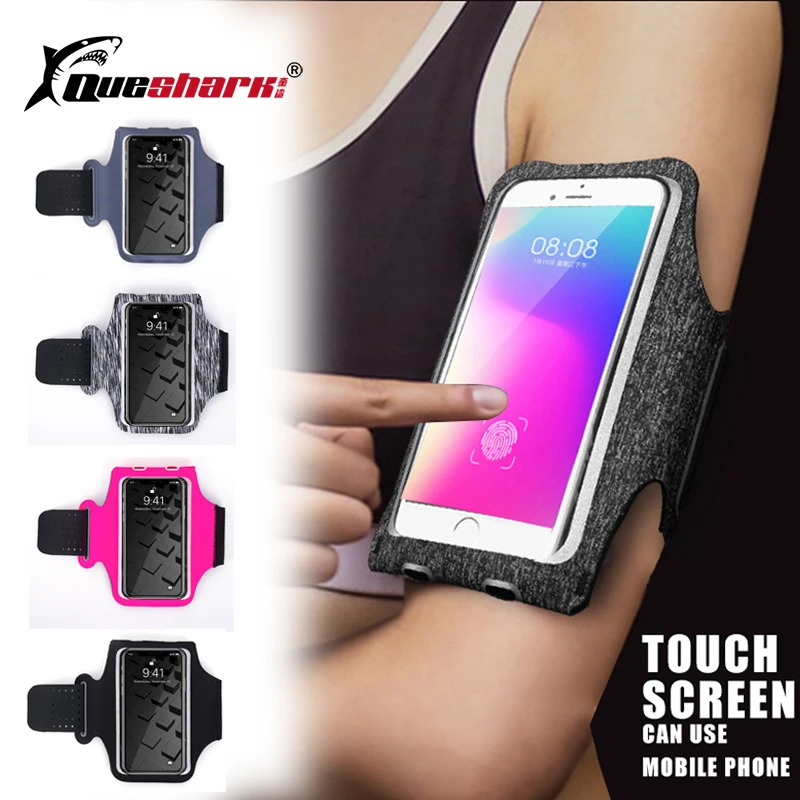 

Gym Fitness Sports Arm Bag Running Bag Mobile Phone Arm Belt Pouch Outdoor Mobile Phone Bag Waterproof Cycling Jogging Arm Bag
