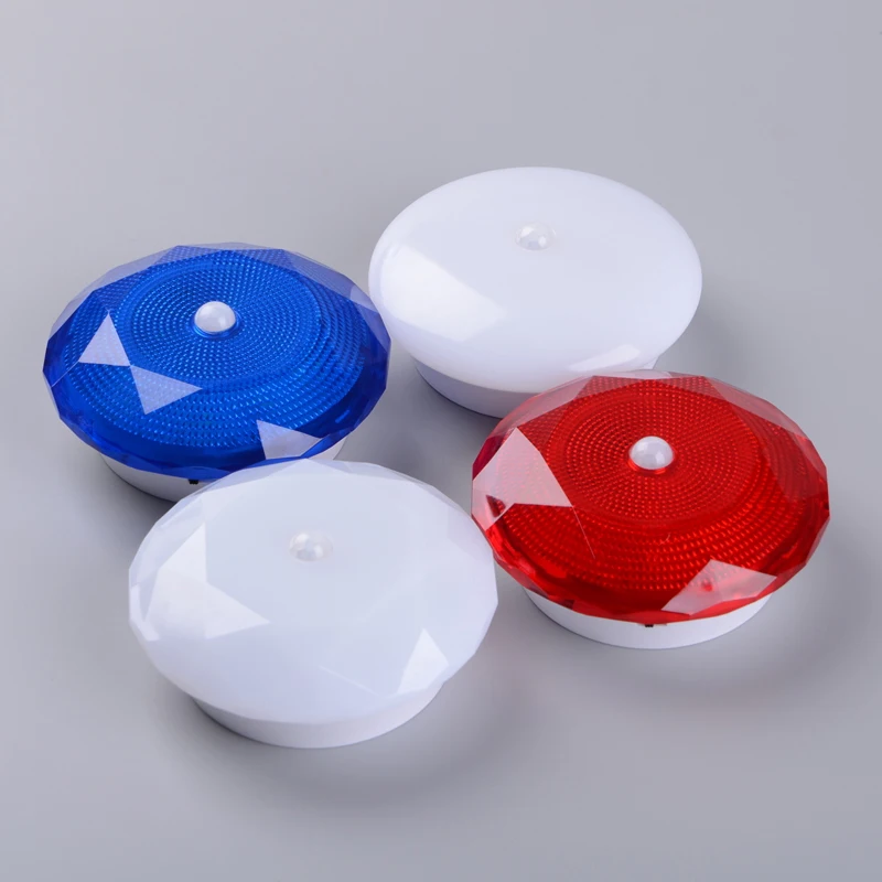 Smart LED Light Wardrobe Bedroom Bedside Night Infrared Sensor Creative Product Gem | Освещение