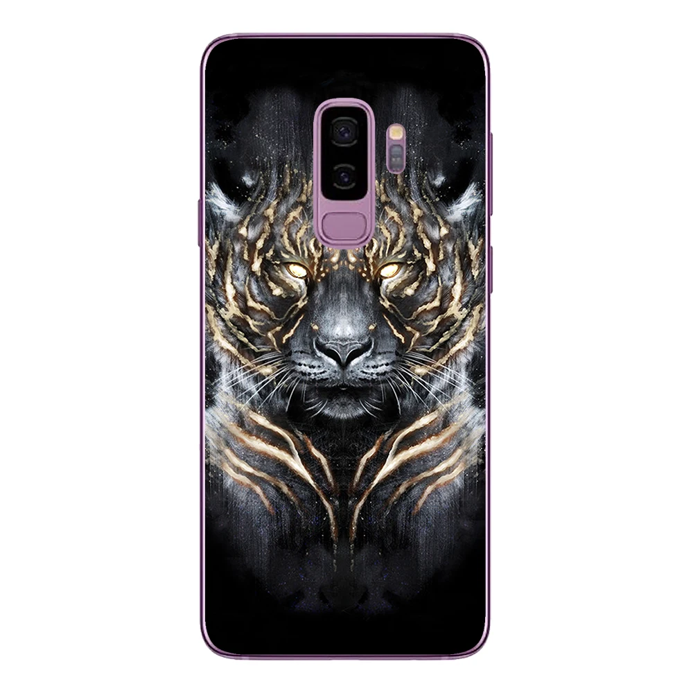 Мягкий чехол из ТПУ для Samsung Galaxy S7 Edge S8 S9 Plus силиконовый защитный телефона с