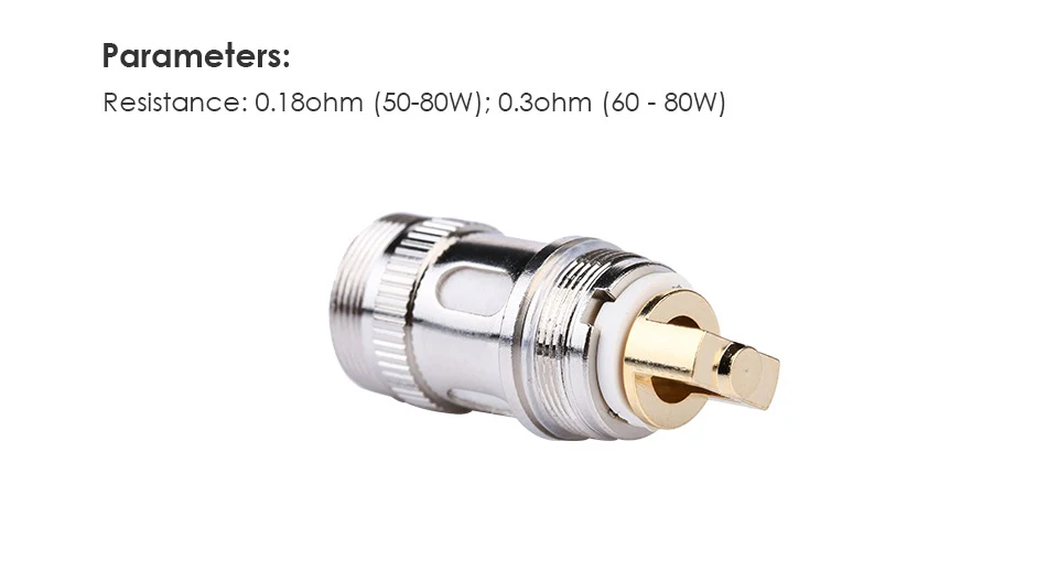 5 шт. Eleaf ECL 0.18hm/0.3ohm катушка Замена Eleaf катушка подходит для eleaf ijust 2/MELO 2/MELO 3/iJust S испаритель