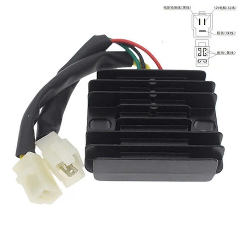 

Motorcycle 6 Wires Voltage Regulator Rectifier Spare Parts For Honda CBT125 CB125T CBT 125 125cc