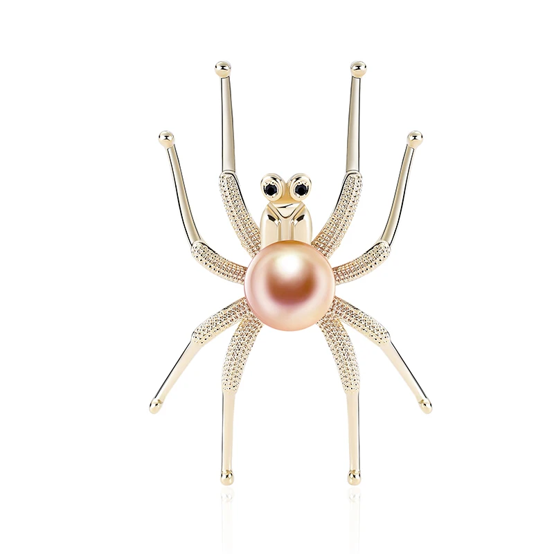Стимпанк булавка со стразами броши пауки для женщин мужчин Готическая брошь паук