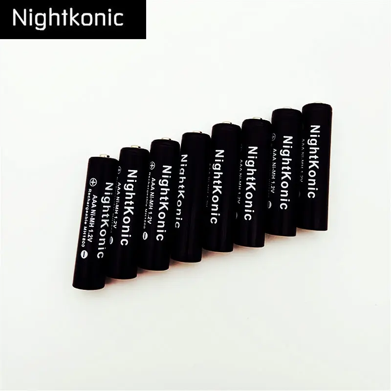 8 шт./лот AAA Батарея nightkonic 1.2 В Ni-MH Перезаряжаемые Бесплатная доставка | Электроника