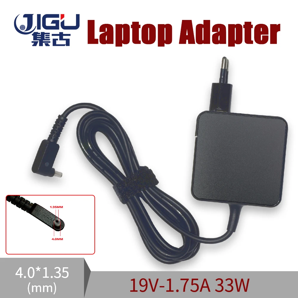 JIGU Замена 19V 1.75A 4 0*1 35 MM 33W для Asus F201 F201E F202 F202E S200E ноутбук AC зарядное устройство