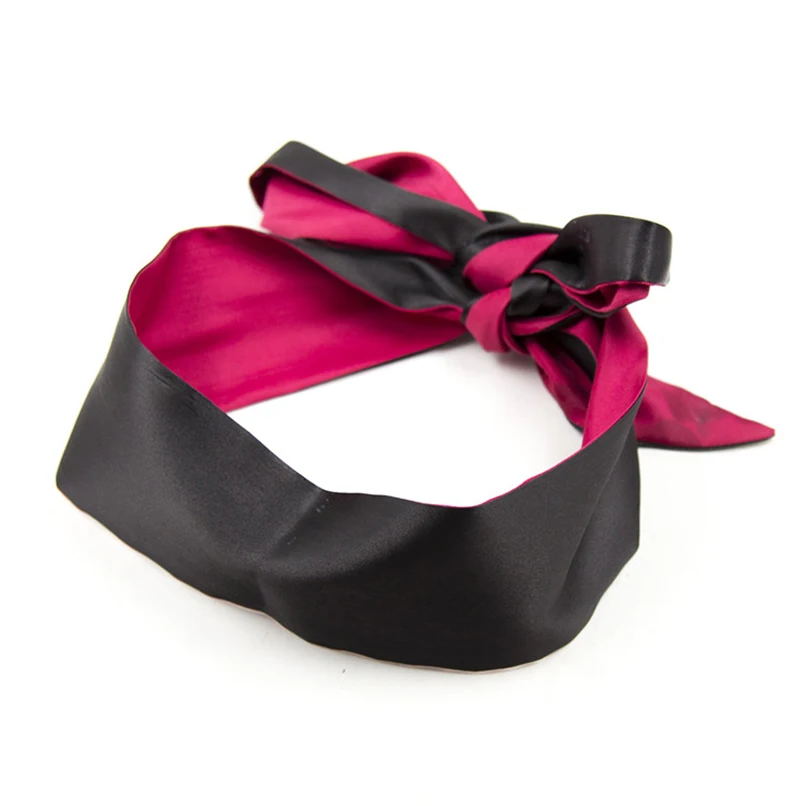 1PCS Blindfold Sex Eye Mask Hand Bondage Restraint Toys BDSM Bondage Women Mask S&M Flirting Sex Product For Couple Adult Games