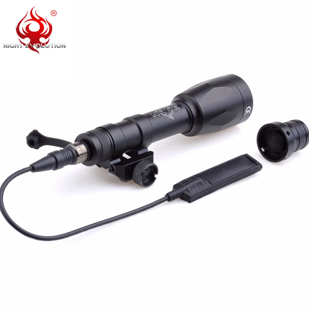 Night Evolution тактический фонарик M600P сильный Скаут фонарь для ружья светодиодный оружие обороны травмы лазер 679 люмен страйкбол лампа NE04027