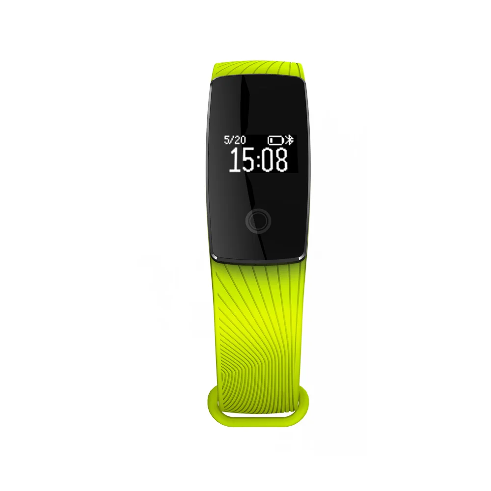Смарт браслет SMARCENT V07 с пульсометром Bluetooth шагомером фитнес трекером Smartband для IOS