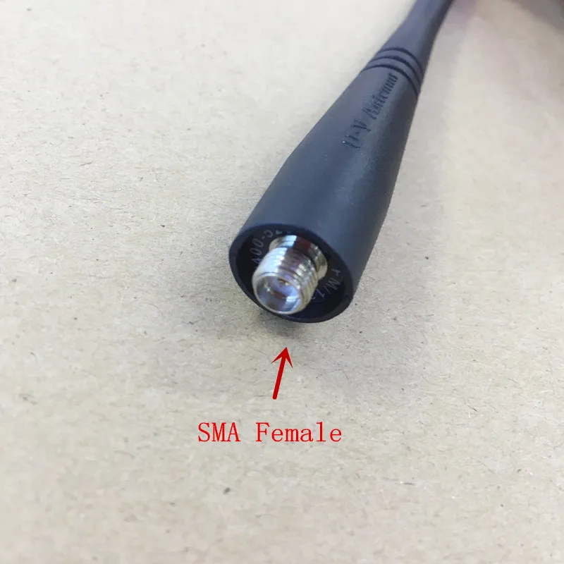 Honghuismart резиновая длинная антенна 136 174/400 520 мгц UV sma female для baofeng bf uv5r uv82 uv6 uv5ra и т. д.