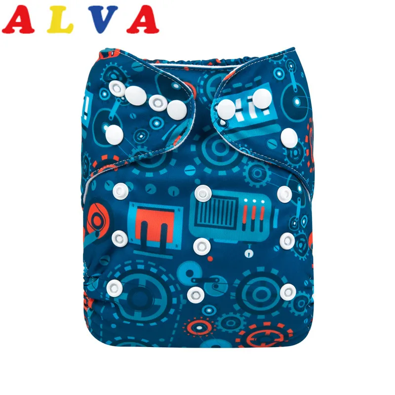 Новое поступление! Тканевые подгузники Alvababy детские новые многоразовые с