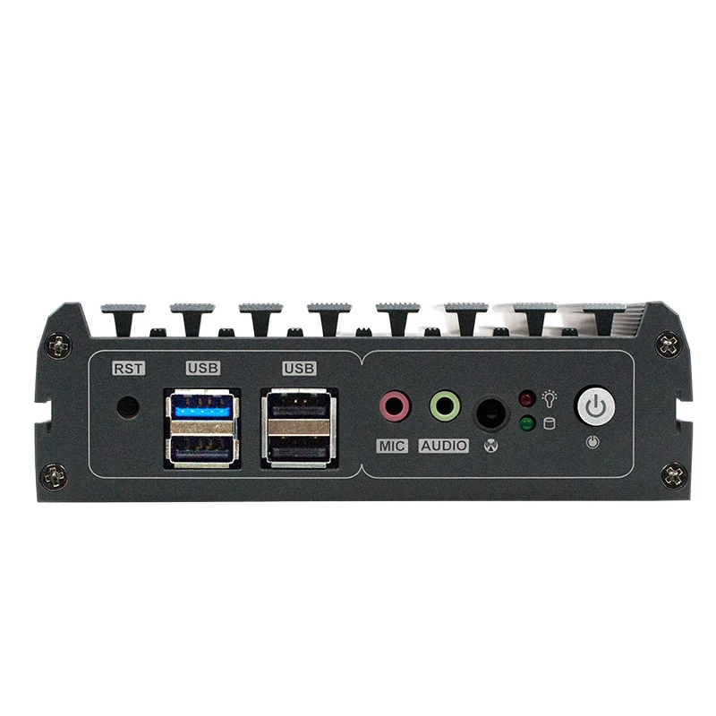 Двойной процессор lan j1800 мини ПК с DP/Mini PCie/USB портом|Мини ПК| |