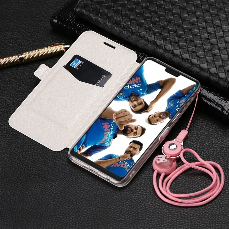 Милый раскрашенный флип-кошелек с подставкой кожаный чехол для OPPO Reno 2 10X ZOOM Realme 5 3 2 Pro Q Reno Z чехол Капа с держатель для карт