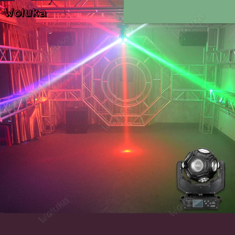 Движущаяся голова луч большой магический диско шар свет СИД RGB Лазерный Высокая
