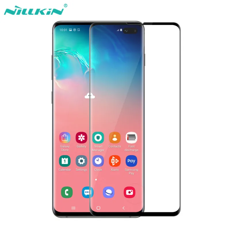 NILLKIN закаленное стекло для samsung Galaxy S10 S10 Plus S10E полное покрытие 3D CP+ MAX Защитная пленка для экрана для Galaxy S10e