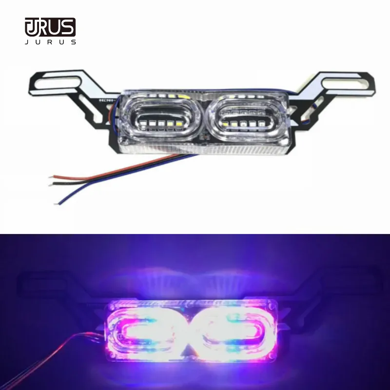 JURUS Led мотоциклетный движущийся задний фонарь дневная остановка хода тормоза