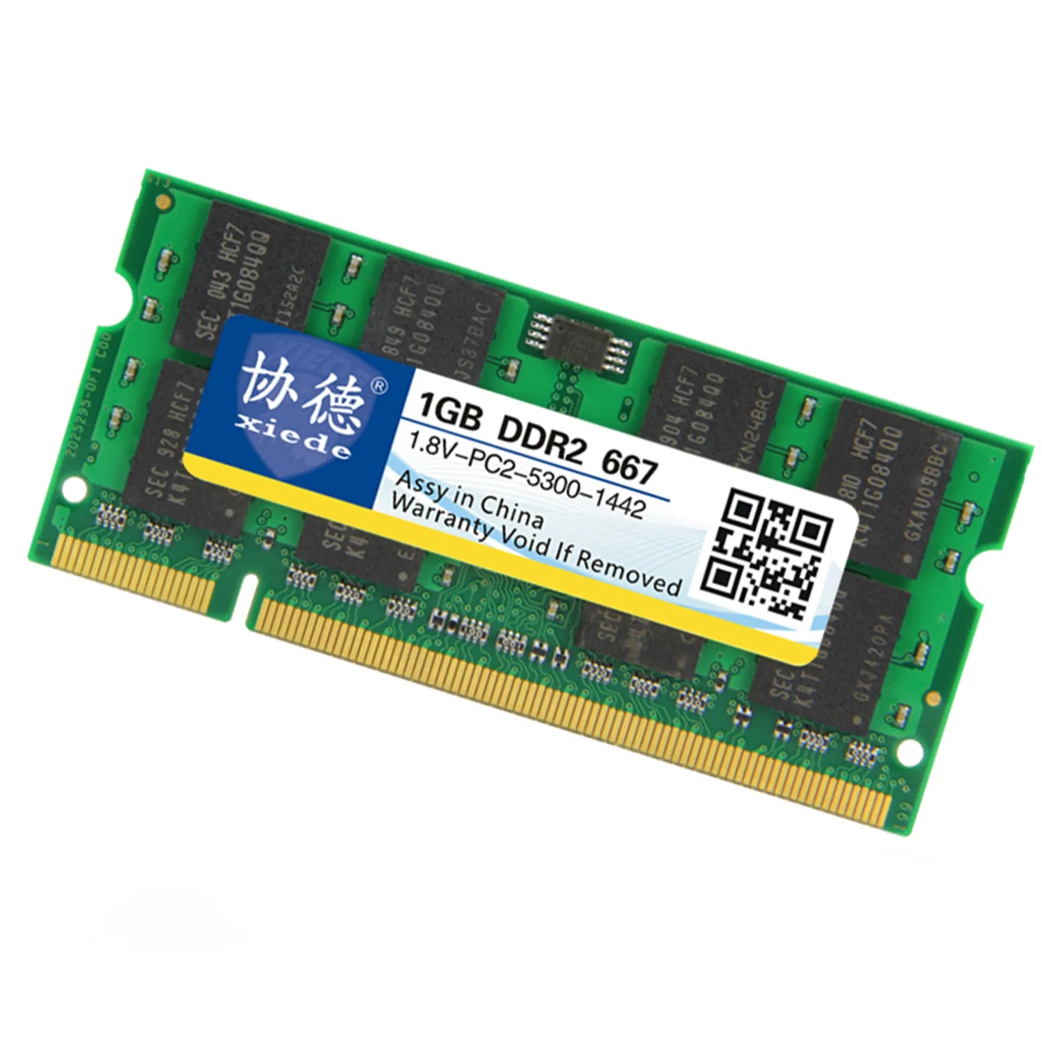 Горячая-Xiede модуль оперативной памяти для ноутбука Ddr2 667 Pc2-5300 240Pin Dimm 667Mhz для ноутбука X025