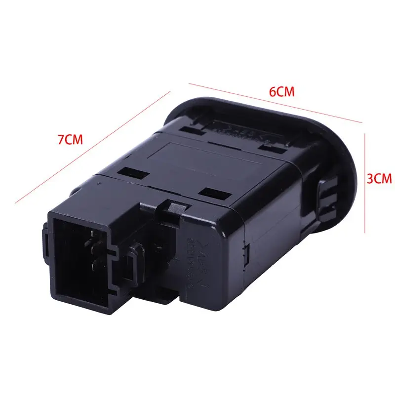 Пассажирский одномощный переключатель окна черная кнопка управления для DAEWOO LANOS