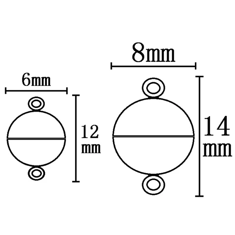 10 шт. магнитные застежки крючки для браслета ожерелье ювелирные инструменты