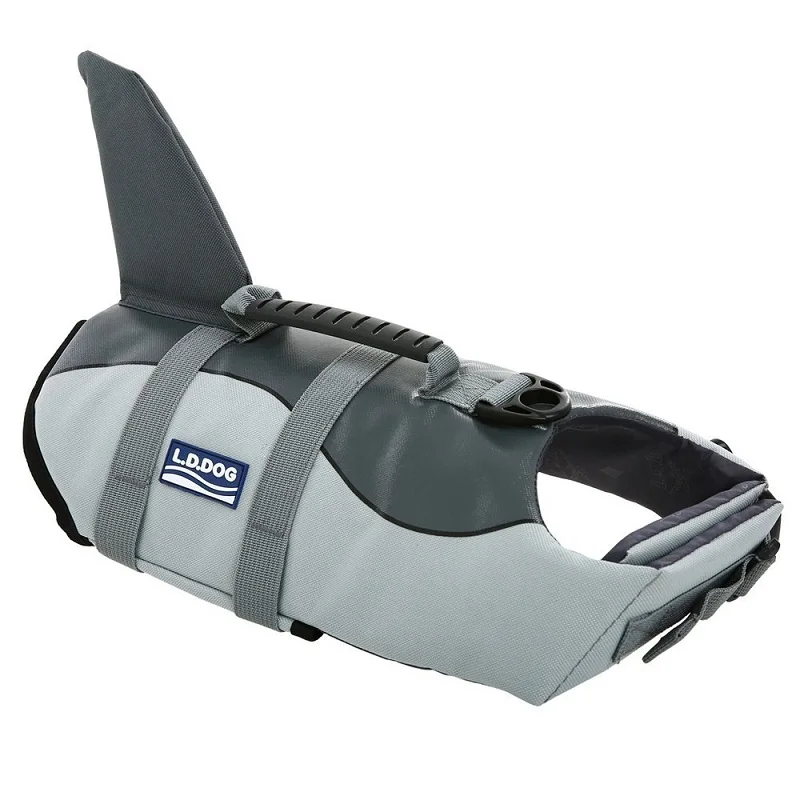 New Pet Dog Life Jacket Safety Clothes for Vest Summer Saver Swimming Preserver Swimwear Large |