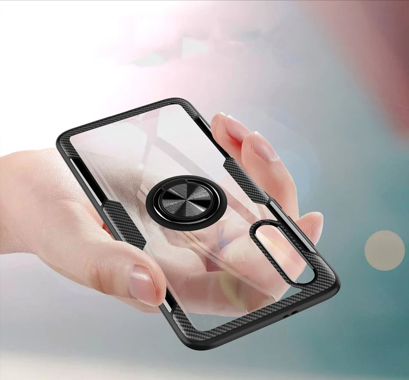 Xiaomi mi 9 чехол, мягкий силиконовый бампер, прозрачная задняя крышка для xiaomi mi 9, магнитный автомобильный держатель, кольцо для xiaomi mi 9 SE чехол s m9