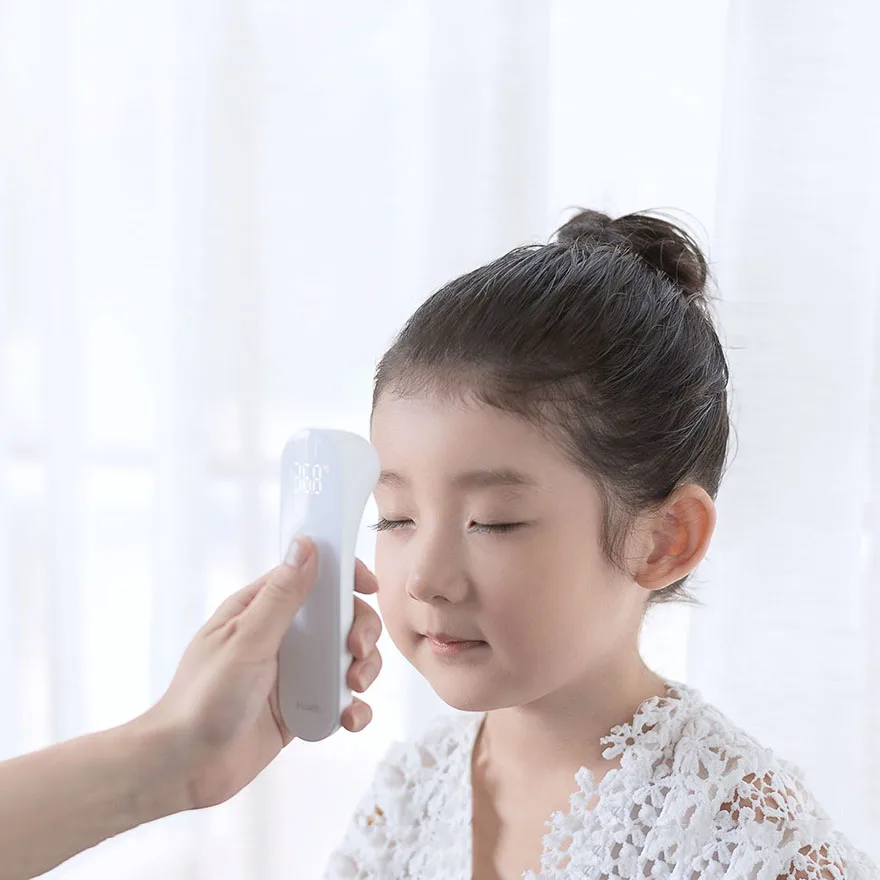 Xiaomi Mijia iHealth, термометр, светодиодный, точный, цифровой, инфракрасный, клинический, бесконтактный термометр для детей, взрослых