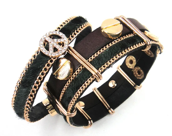 MOODPC Высокое качество модные ювелирные изделия Кристальный мир и конский волос