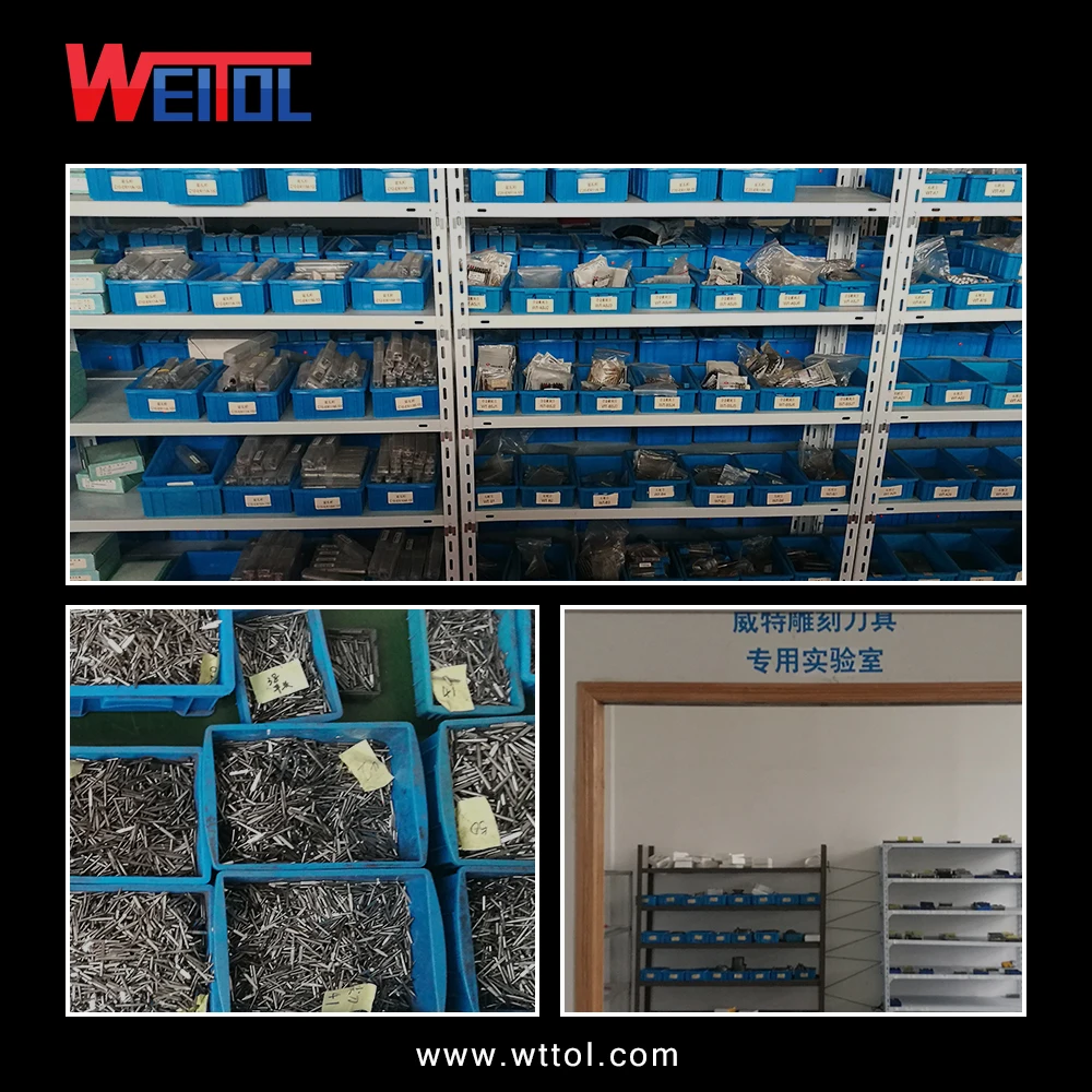 

Weitol 1pcs 3A free shipping flat bottom corn teeth end mill PCB milling cutter cnc carving tools for Circuit board