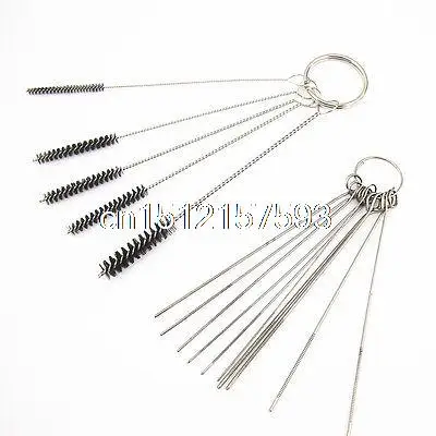 

Карбюратор углеродный грязеотталкивающий, 10 чистящих игл и 5 кистей, наборы инструментов