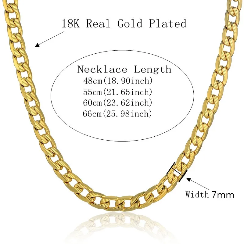 Цепи из кубинской цепи золотистого цвета 7 мм 574 2|cuban link chain|chain for womencuban chain necklace |
