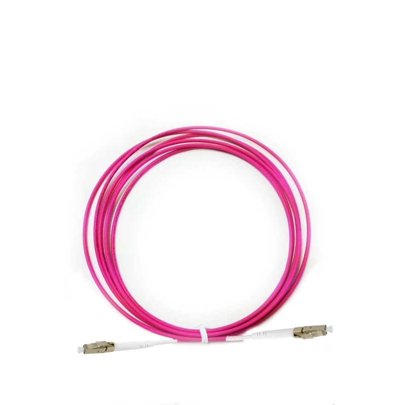 10 шт. OM4 5 м SX patchcords волоконно оптический красный/Voilet ЦВЕТНОЙ кабель LC SC FC ST разъем