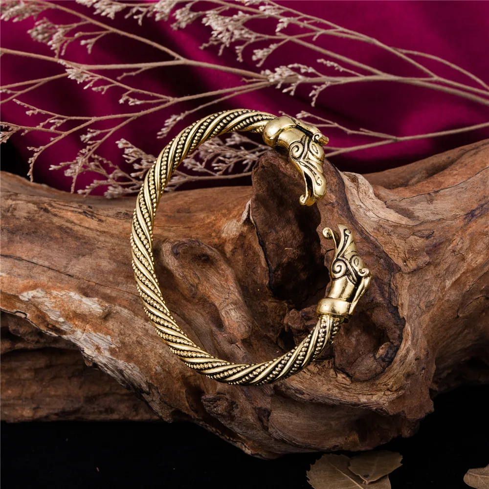 Винтажные браслеты My Shape для подростков орла викингов женщин широкие мужские