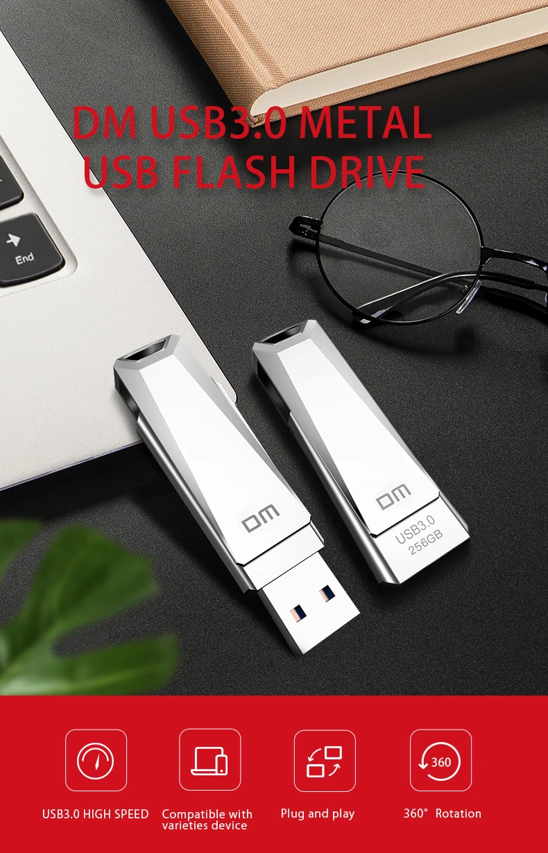 USB флеш-накопитель USB3.0 высокоскоростной PD112 16GB 32GB 64GB 128G 256G металлическая скорость записи от 10 MB-60 MB флеш-накопитель