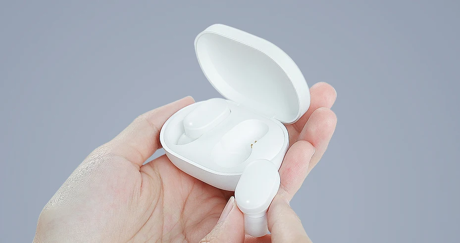 Xiaom TWS AirDots Bluetooth наушники Молодежная версия стерео Бас BT 5,0 с микрофоном Handsfree наушники с сенсорным управлением