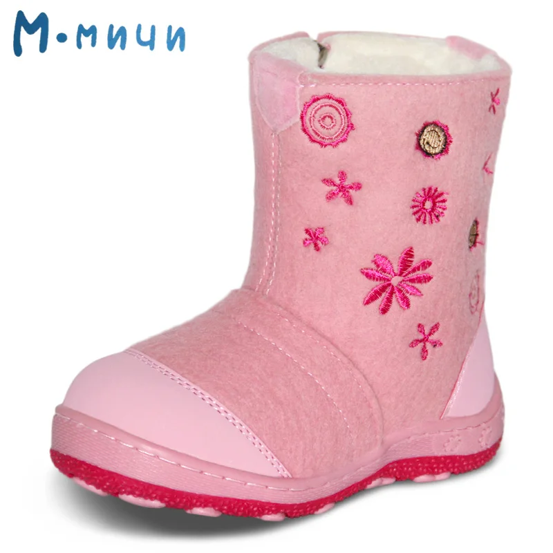 (Отправить от России) Mmnun русский известный бренд шерсти овчины Фетр Обувь