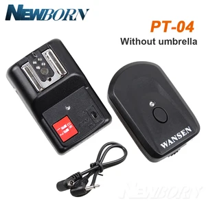 Беспроводной триггер для вспышки, 4 канала, скорость синхронизации 1250 с приемником для Canon, Nikon, Pentax, DSLR