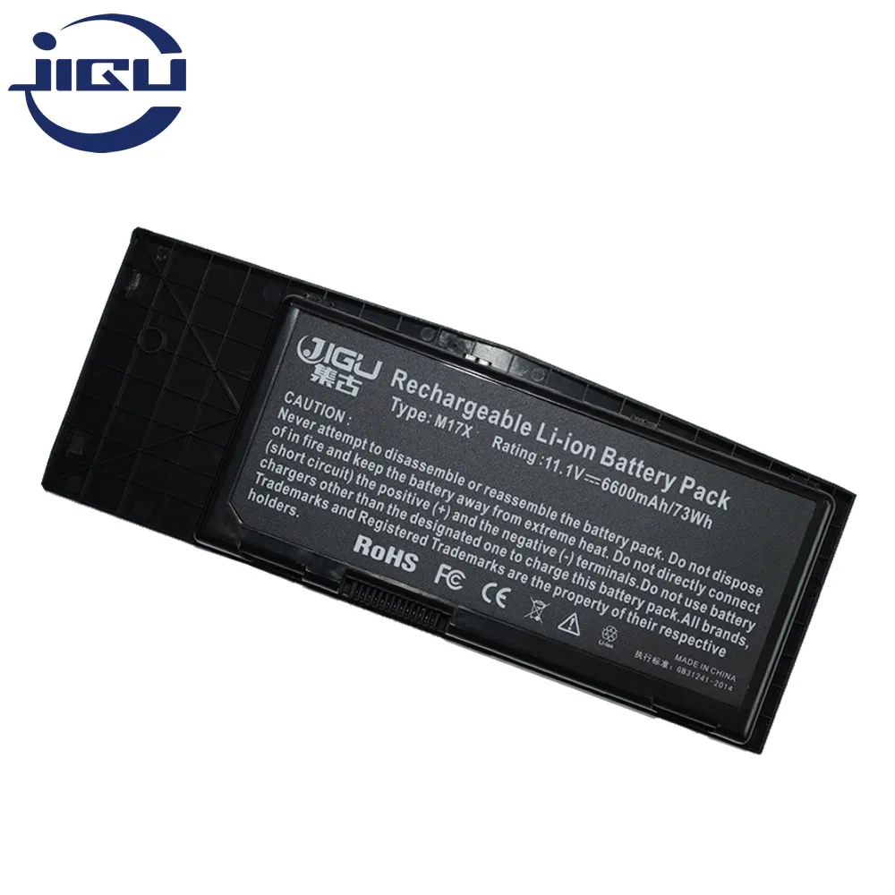 JIGU Новый аккумулятор для ноутбука 318 0397 7XC9N C0C5M 451 11817 BTYVOY1 DELL Alienware M17X R3 R4 11 1 V|new laptop