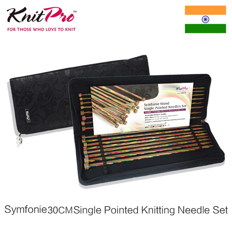 KnitPro Symfonie тонкие туфли острый Вязание набор игл