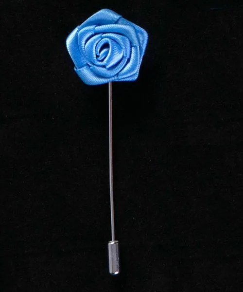 No.14 lapel pin 19 цветов, брошь для костюма, булавки, броши для мужчин, для свадьбы, ручная работа, лента, цветок розы, на лацкане, брошь на кнопке, палочка, цветок, Мужская брошь - Окраска металла: No.14 lapel pin