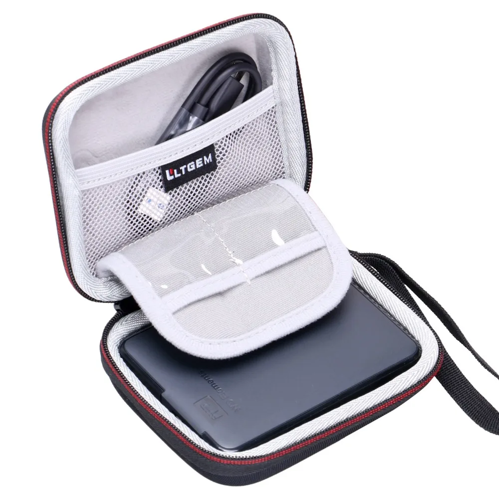 LTGEM EVA Жесткий Чехол для WD 2 ТБ Elements портативный внешний жесткий диск совместим с и