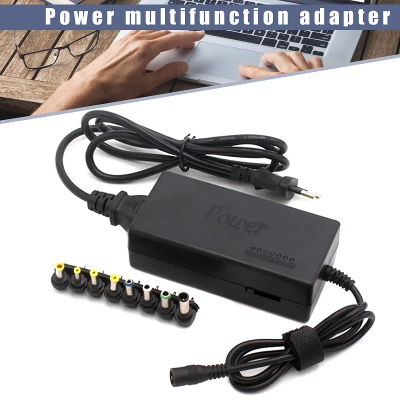 

Universal AC Power Adapter 96W 12V-24V Charger with 8 Pcs Adapters for Notebook EM88