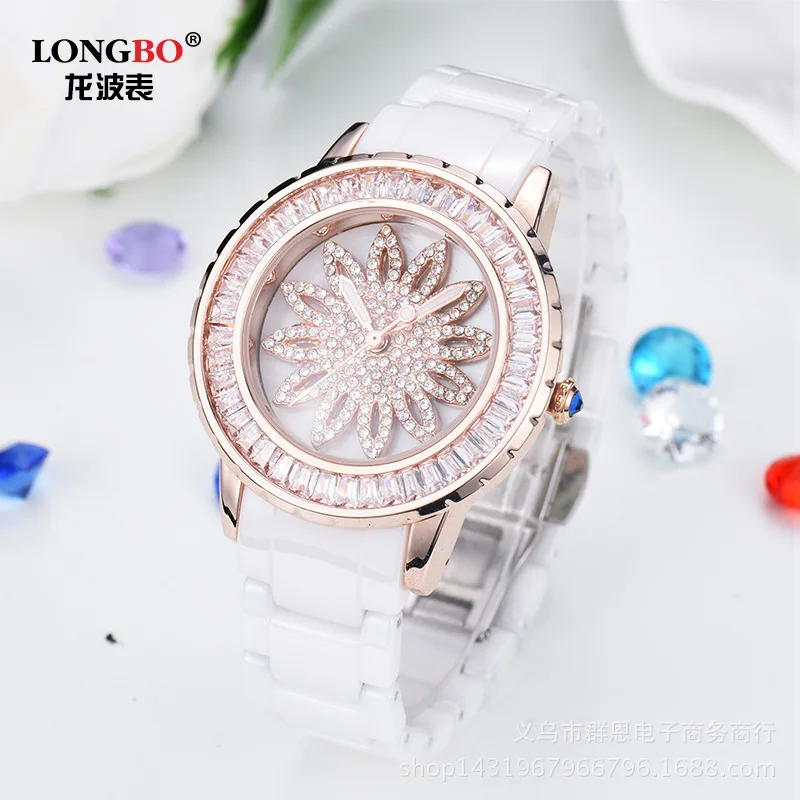 Высота оценка Женская Настоящая керамика Мода Топ Quaity алмаз дамы люксовый бренд