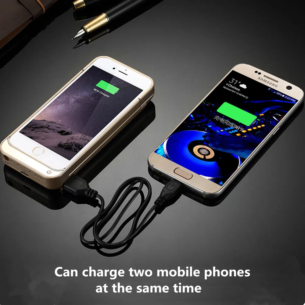 NTSPACE 4200 мАч портативный Power Bank чехол для iPhone 5 внешний аккумулятор блок питания
