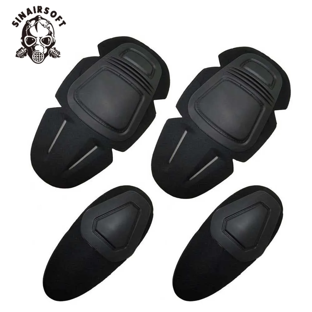 SINAIRSOFT Пейнтбол страйкбол боевой G3 защитные наколенники и налокотники униформа