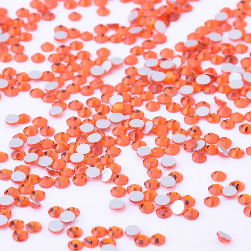 

Lot of 1440pcs SS4 (1.6mm) Flat Back Rhinestones,Non Hot Fix Crystal,For Jewelry DIY,Nail Art,wholesale,Orange-10098551