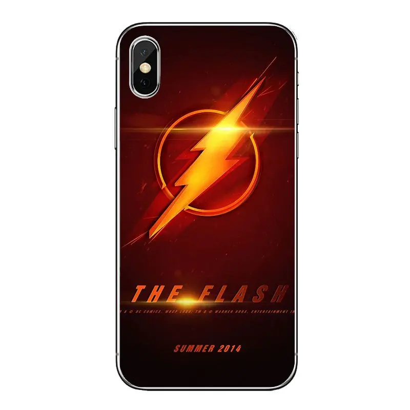 Чехол для мобильного телефона с логотипом Flash Tv Show Barry Allen Super Heroes Samsung Galaxy Note 8 9 S9 S10