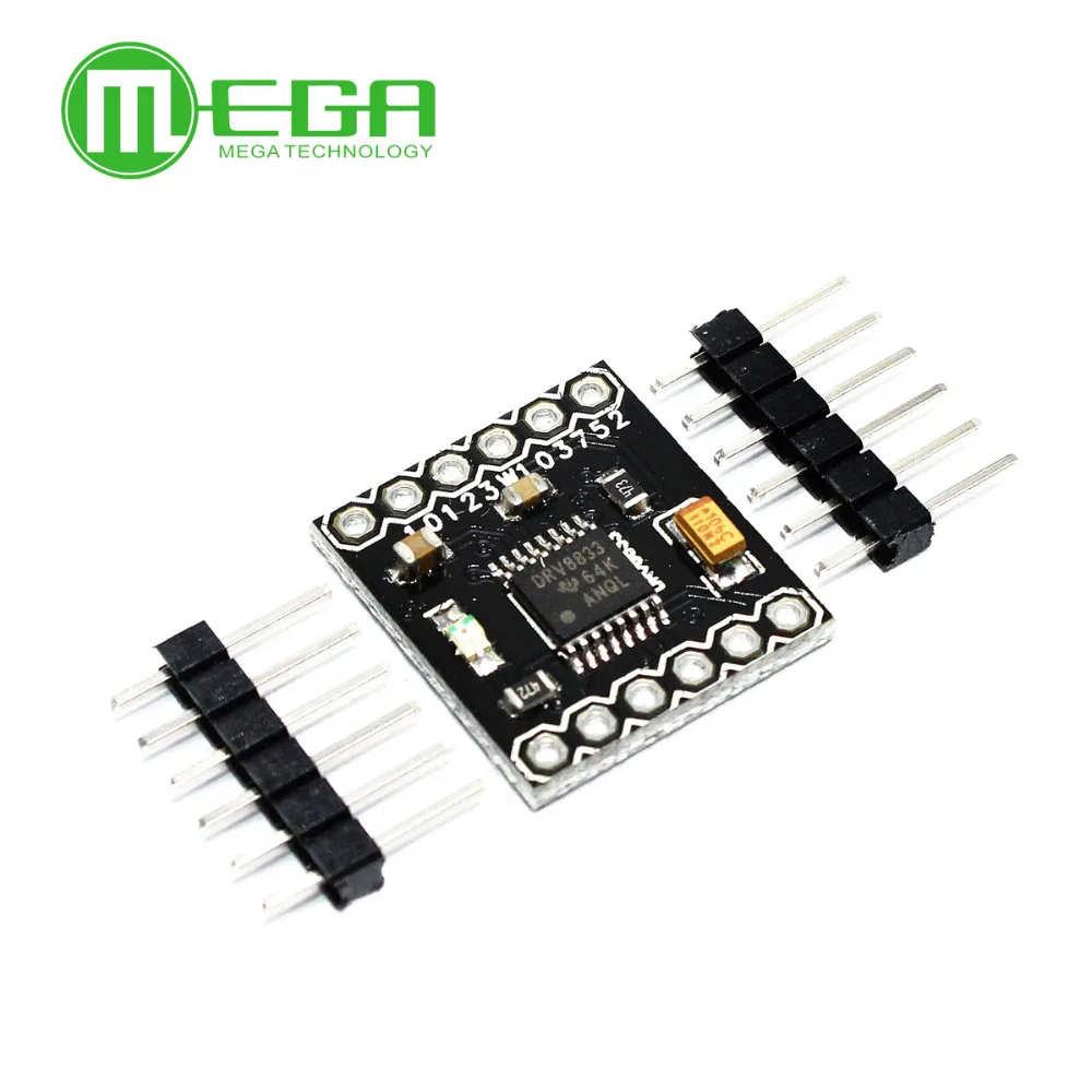 

10pcs DRV8833 2 Channel DC Motor Driver Module Board 1.5A 3V-10V H-Bridge