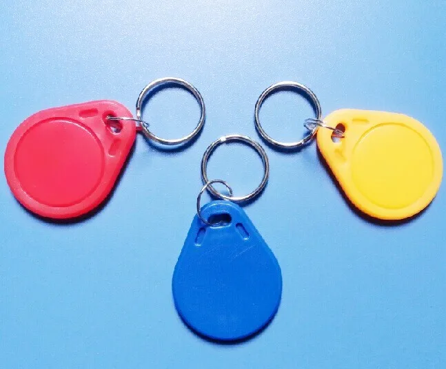 100pcs 13.56Mhz RFID Keyfob Proximity Tags F08 1K Key Ring Token NFC Tag for Access Control | Безопасность и защита